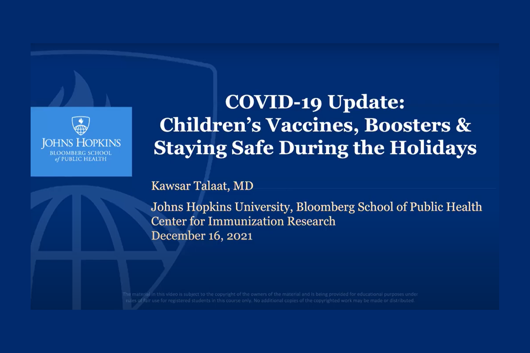 Ask a Vaccine Expert