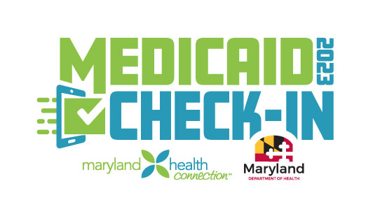 medicaid check-in logo for 2023