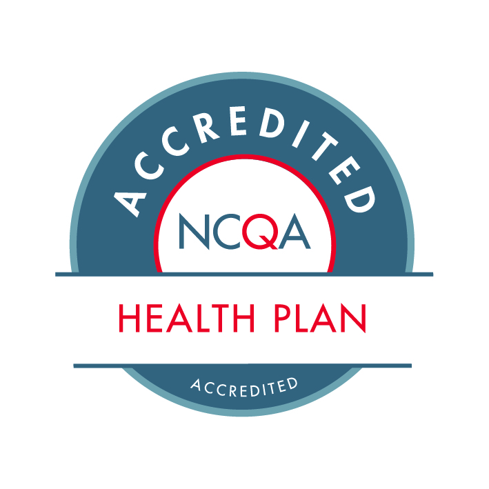 NCQA health plan accredited logo seal